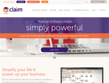 Tablet Screenshot of ezclaim.com